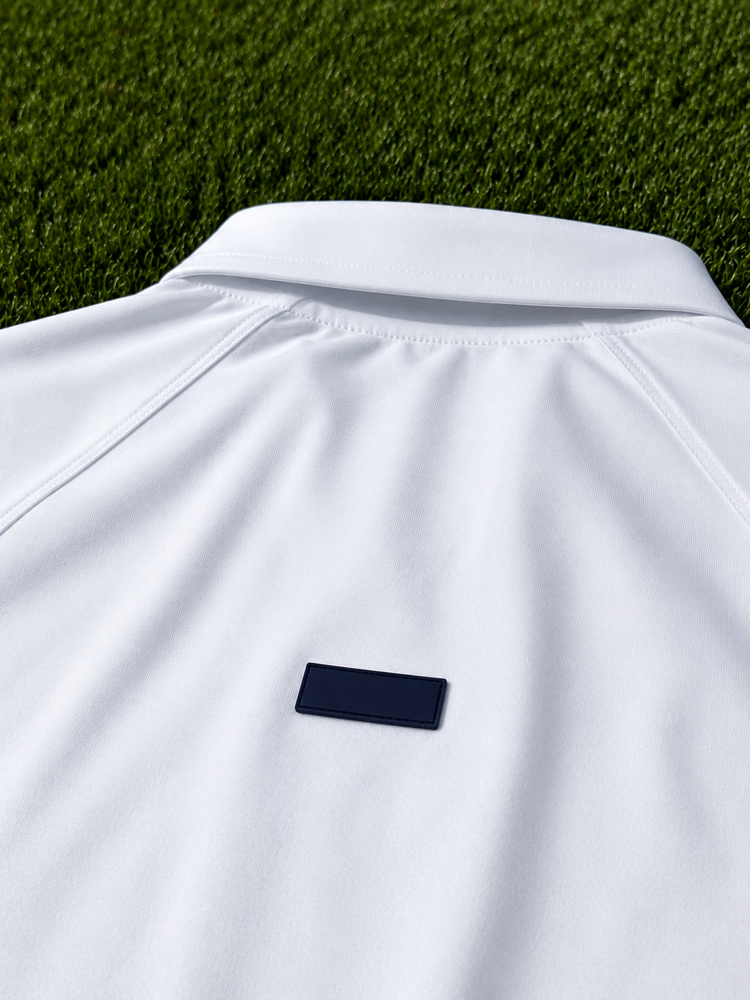Bluebonnet Performance Golf Polo – White